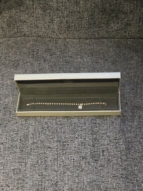 Gold Initial 'S' Bracelet - Elegant Women's Bracelet